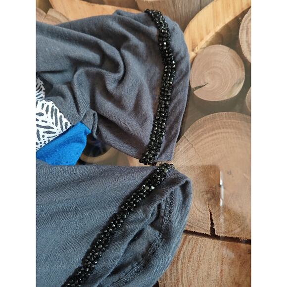 Gameday Couture University of Florida Gators V-neck T-shirt Blue Gray XS - Picture 5 of 11